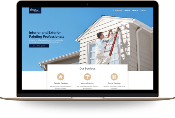 Stucco Painters Website by Digartis